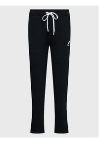 Kangol Spodnie dresowe Essential KLEW010 Czarny Regular Fit. Kolor: czarny. Materiał: bawełna, dresówka #1