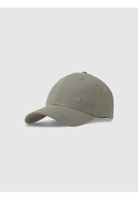 4f - 4F Czapka z daszkiem strapback uniseks - khaki XS/S. Kolor: oliwkowy, wielokolorowy, brązowy. Materiał: bawełna, materiał. Sezon: lato. Styl: sportowy