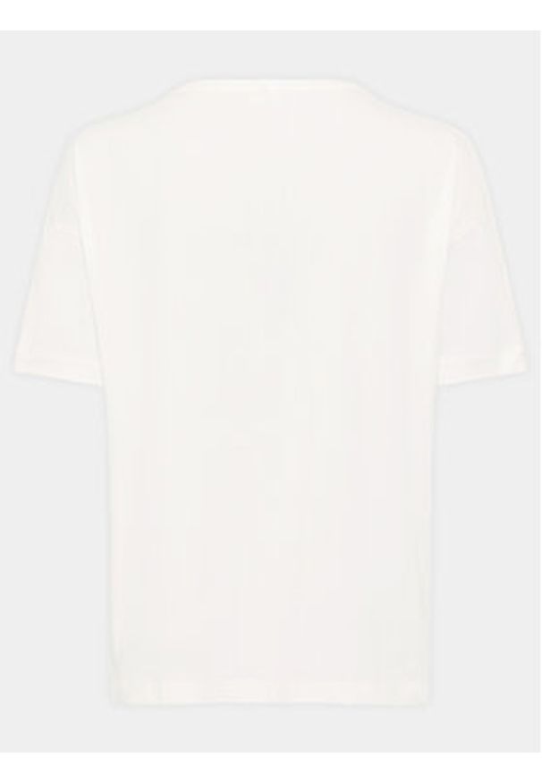 Olsen T-Shirt 11104751 Biały Relaxed Fit. Kolor: biały. Materiał: bawełna