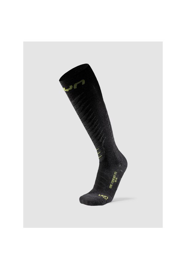 UYN - Ski Comfort One Socks. Kolor: wielokolorowy, szary, brązowy. Sport: narciarstwo