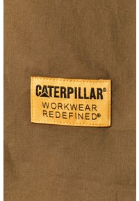 CATerpillar - Caterpillar - Koszula. Okazja: na co dzień. Kolor: zielony. Długość rękawa: krótki rękaw. Długość: krótkie. Styl: casual #6