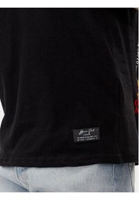 Brave Soul T-Shirt MTS-149TAKEAWAY Czarny Straight Fit. Kolor: czarny. Materiał: bawełna #3