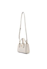 TOMMY HILFIGER - Tommy Hilfiger Torebka Th Daily Mini Tote Mono AW0AW18416 Biały. Kolor: biały. Materiał: skórzane #4
