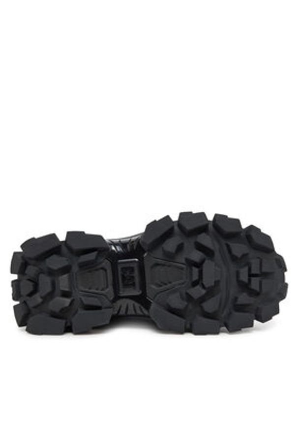 CATerpillar Sneakersy Intruder Max Lace Chrometallic P726284 Czarny. Kolor: czarny. Materiał: materiał