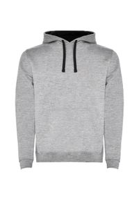 ROLY - Bluza Dziecięca Urban Hoodie. Kolor: wielokolorowy, czarny, szary