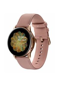 Smartwatch SAMSUNG Galaxy Watch Active 2 SM-R835N 40mm LTE Stal Nierdzewna Złoty. Rodzaj zegarka: smartwatch. Kolor: złoty. Materiał: skóra. Styl: elegancki #1