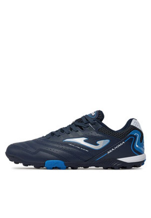 Joma Buty do piłki nożnej Maxima 2303 MAXS2303TF Granatowy. Kolor: niebieski. Materiał: skóra