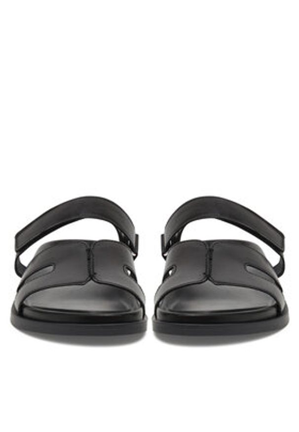 Gino Rossi Klapki MOIRA-E2527666 Czarny. Kolor: czarny. Materiał: skóra