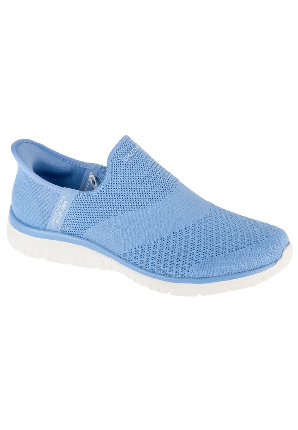 skechers - Buty sportowe Sneakersy damskie, Slip-ins: Virtue - Sleek. Kolor: niebieski. Model: Skechers Sport. Sport: turystyka piesza