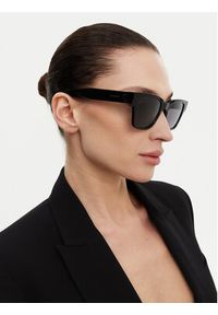 Trussardi Jeans - Trussardi Okulary przeciwsłoneczne TSM9026 Czarny. Kolor: czarny