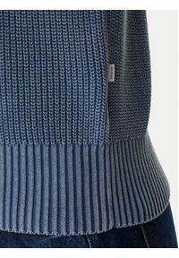 Guess Jeans Sweter W6RR20 Z3HM1 Niebieski Regular Fit. Kolor: niebieski. Materiał: bawełna #3