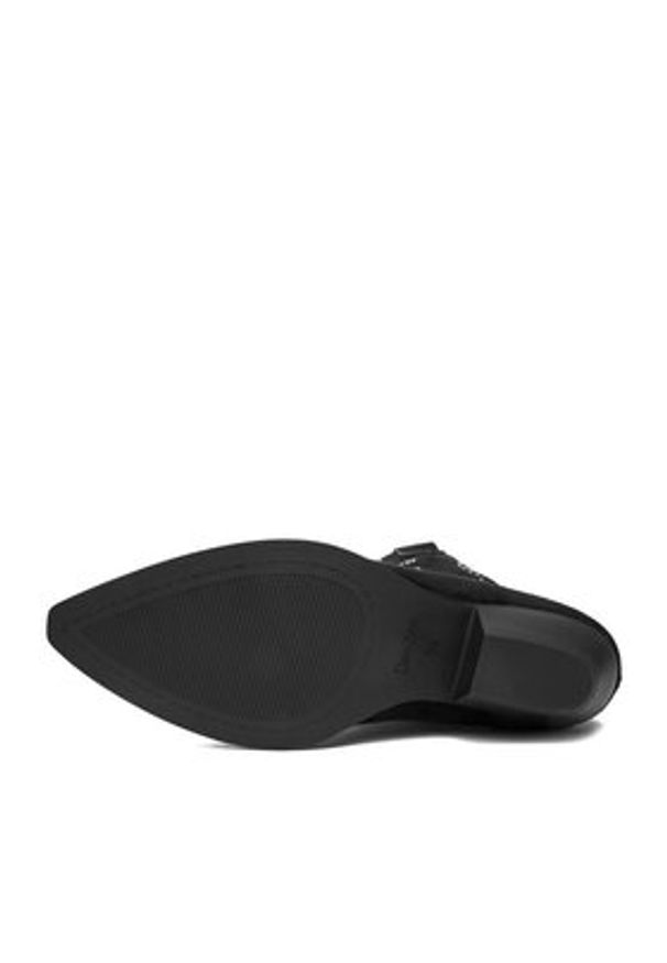 DeeZee Kowbojki CEO-R25AW09079 Czarny. Kolor: czarny. Materiał: materiał