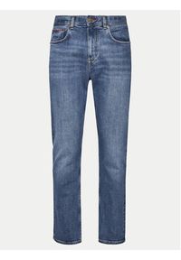 TOMMY HILFIGER - Tommy Hilfiger Jeansy Mercer MW0MW33946 Niebieski Straight Fit. Kolor: niebieski