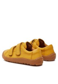 Froddo Sneakersy Barefoot Base G3130240-6 S Żółty. Kolor: żółty. Materiał: skóra #3