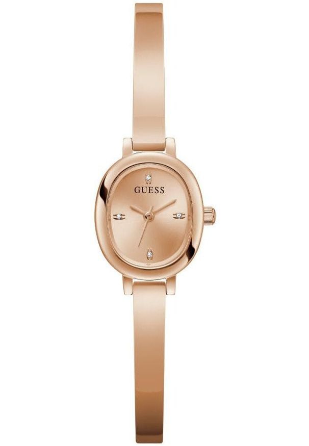 Zegarek damski Guess GW0924L3 CYRKONIE różowe złoto. Kolor: różowy, złoty, wielokolorowy