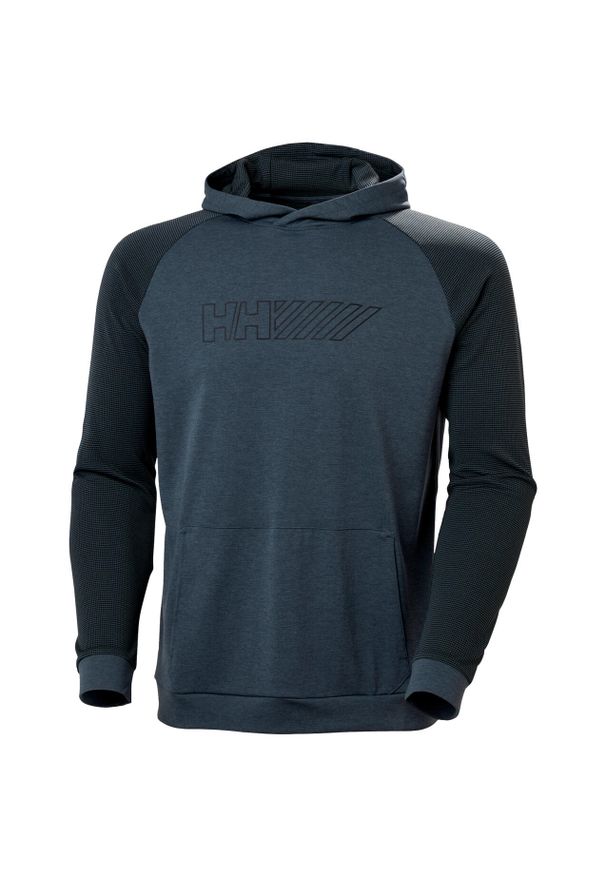 Dres z kapturem Helly Hansen Lifa Tech Lite. Typ kołnierza: kaptur. Kolor: szary. Materiał: dresówka