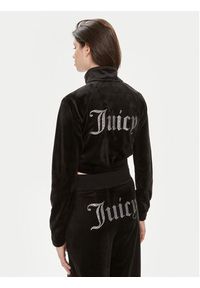 Juicy Couture Bluza Tasha JCWCT24306 Czarny Slim Fit. Kolor: czarny. Materiał: syntetyk #4