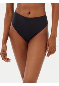 Hunkemöller Stringi Smooth 206773 Czarny. Kolor: czarny. Materiał: syntetyk