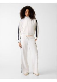 Guess Jeans Spodnie materiałowe 181544 Biały Slim Fit. Kolor: biały. Materiał: materiał #3
