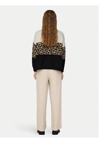 only - ONLY Sweter Jade 15294969 Beżowy Regular Fit. Kolor: beżowy. Materiał: syntetyk #7