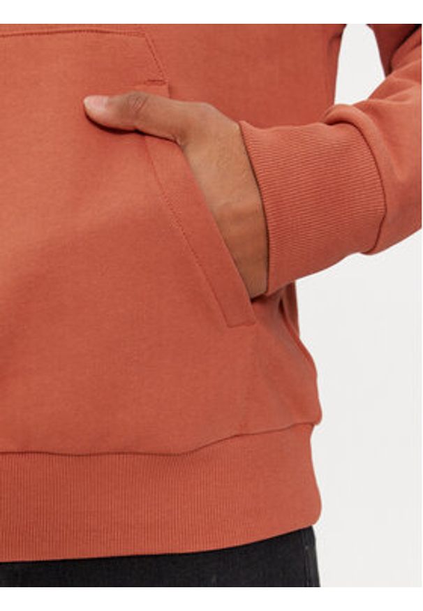 Calvin Klein Bluza Hero K10K111345 Pomarańczowy Relaxed Fit. Kolor: pomarańczowy. Materiał: bawełna