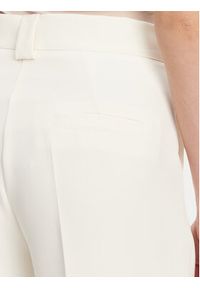 Maryley Spodnie materiałowe 25EB537/M26/43VA Écru Regular Fit. Materiał: syntetyk