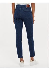 Wrangler Jeansy 112342897 Granatowy Skinny Fit. Kolor: niebieski