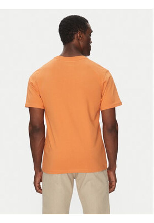 Element T-Shirt ELYKT00168 Pomarańczowy Regular Fit. Kolor: pomarańczowy. Materiał: bawełna