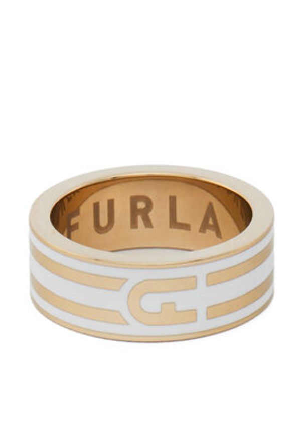 Furla Zestaw 3 pierścionków Arch Stripe WJ00175-N79000-01B00-1-007-20-CN-X Złoty. Materiał: metalowe. Kolor: złoty