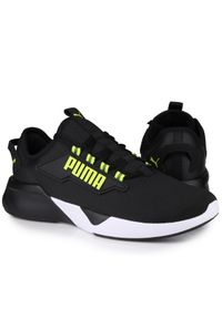 Buty męskie sportowe do biegania Puma RETALIATE 2. Kolor: czarny, wielokolorowy, zielony. Sport: bieganie #1