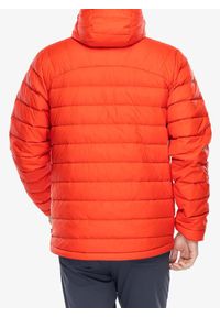 Fjällräven - Kurtka puchowa męska Fjallraven Expedition Pack Down Hoodie. Kolor: pomarańczowy. Materiał: puch