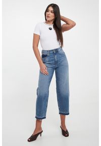 Pinko - T-shirt damski z logo Brugherio PINKO #2