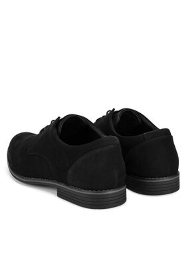 Lanetti Półbuty M16SS025-43 Czarny. Kolor: czarny. Materiał: syntetyk