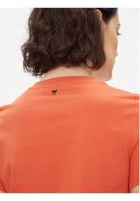 Weekend Max Mara T-Shirt Nervi 2415971051650 Pomarańczowy Regular Fit. Kolor: pomarańczowy. Materiał: bawełna #4