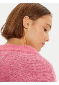 Mustang Sweter Dana 1015415 Różowy Oversize. Kolor: różowy. Materiał: syntetyk #2