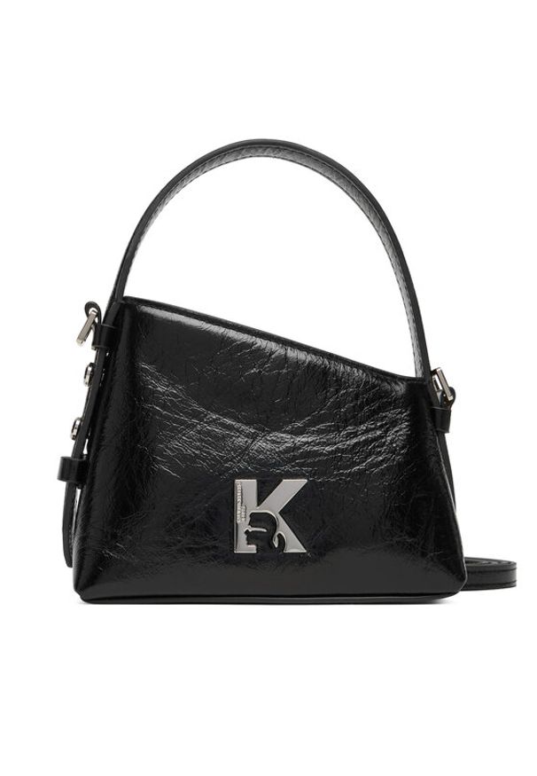 Karl Lagerfeld Jeans Torebka B1W30189 Czarny. Kolor: czarny. Materiał: skórzane