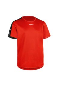 ATORKA - Koszulka do piłki ręcznej dla dzieci Atorka H100 czerwona. Kolor: czerwony. Materiał: poliester, materiał #1