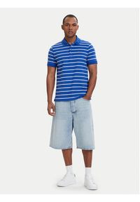 Tommy Jeans Polo DM0DM22708 Niebieski Regular Fit. Typ kołnierza: polo. Kolor: niebieski. Materiał: bawełna #2