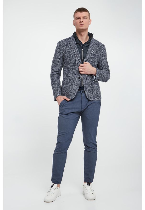 Marynarka męska z wełną Hectic JOOP!. Materiał: wełna