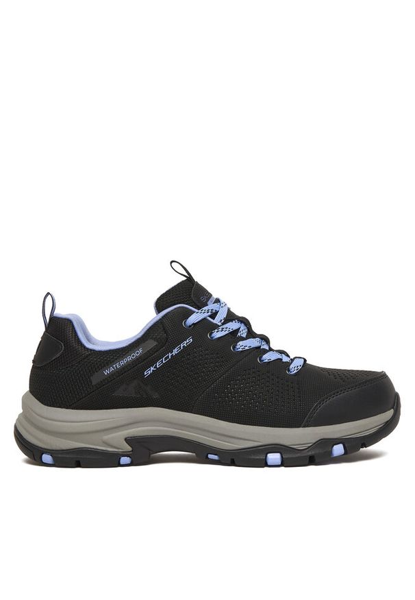 skechers - Trekkingi Skechers. Kolor: czarny. Sport: turystyka piesza