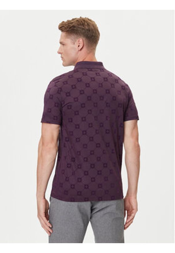 JOOP! Polo 17 JJ-24Bartholo 30046986 Fioletowy Modern Fit. Typ kołnierza: polo. Kolor: fioletowy. Materiał: bawełna