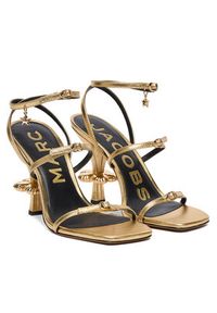 MARC JACOBS - Marc Jacobs Sandały 2P5FPM001F14 Złoty. Kolor: złoty. Materiał: skóra