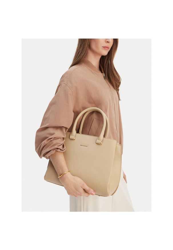 Gino Rossi - Torebka GINO ROSSI. Kolor: beżowy