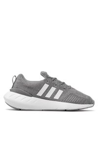Adidas - Sneakersy adidas. Kolor: szary. Sport: bieganie