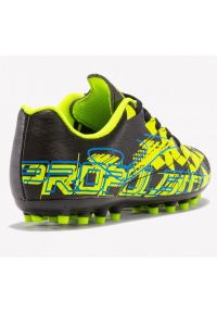 Buty piłkarskie Joma Propulsion 2301 Ag Jr PRJW2301AG czarne. Zapięcie: sznurówki. Kolor: czarny. Materiał: guma, syntetyk, materiał. Szerokość cholewki: normalna. Sport: piłka nożna #2
