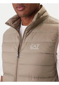 EA7 Emporio Armani Kamizelka 8NPQ06 PNGPZ U6167 Beżowy Regular Fit. Kolor: beżowy. Materiał: syntetyk #3