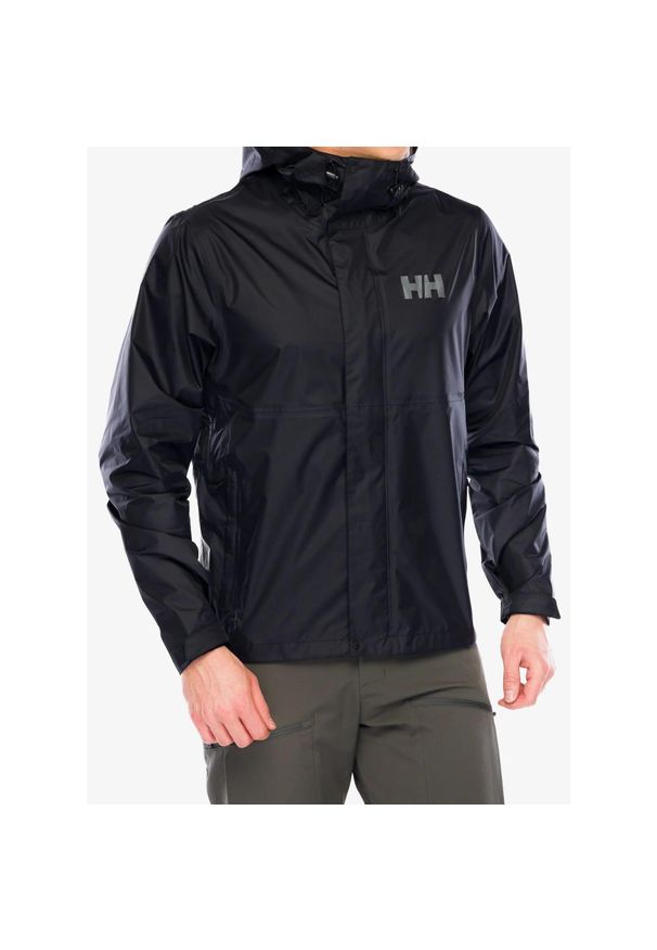 Kurtka przeciwdeszczowa męska Helly Hansen Loke Jacket 2.0. Kolor: czarny