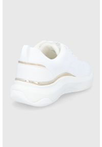 Aldo buty Willo kolor biały. Nosek buta: okrągły. Zapięcie: sznurówki. Kolor: biały. Materiał: guma. Obcas: na platformie