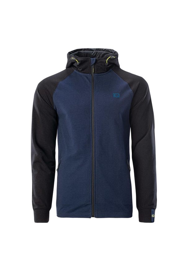 IQ - Męska Bluza Treningowa Silve. Kolor: czarny, niebieski, wielokolorowy. Styl: sportowy