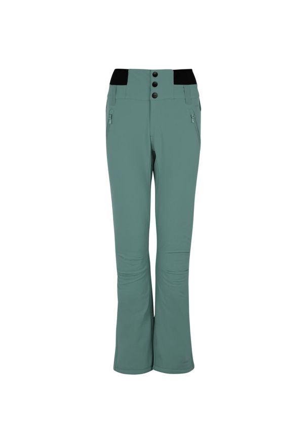 Spodnie narciarskie dla kobiet Protest Lullabyos. Kolor: zielony. Sezon: zima. Sport: narciarstwo